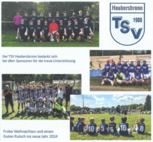 Flachs Bauunternehmung sponsort den TSV Haubersbronn